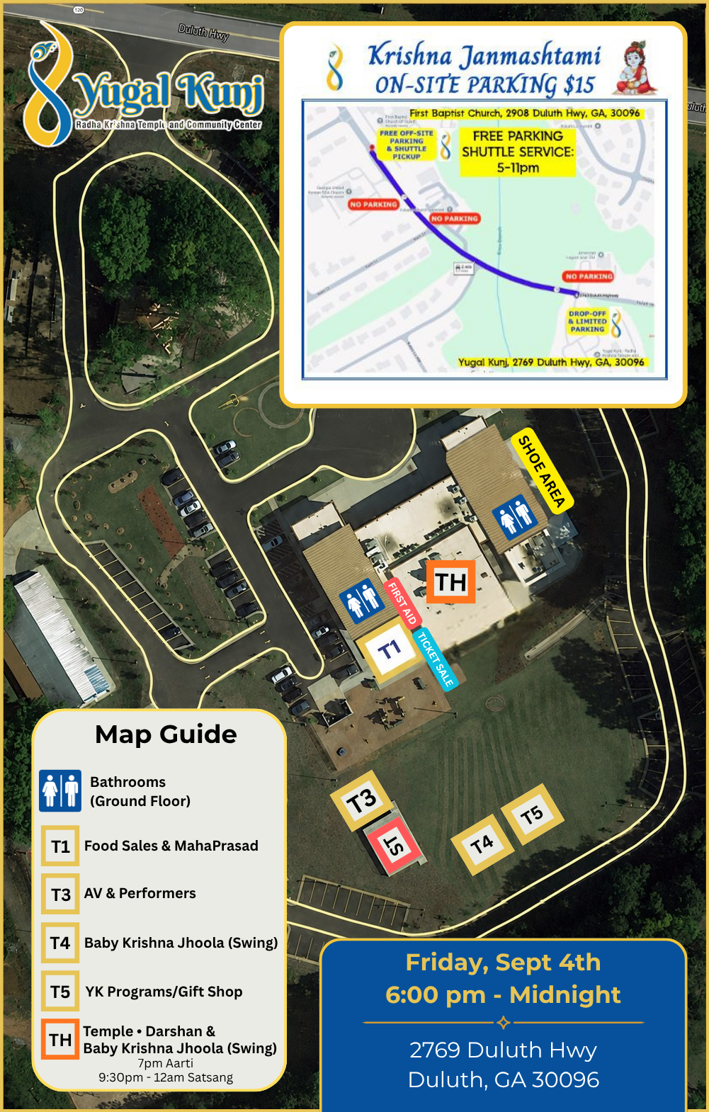 Janmashtami Map Guide 2026
