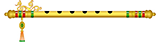 Flute decoration